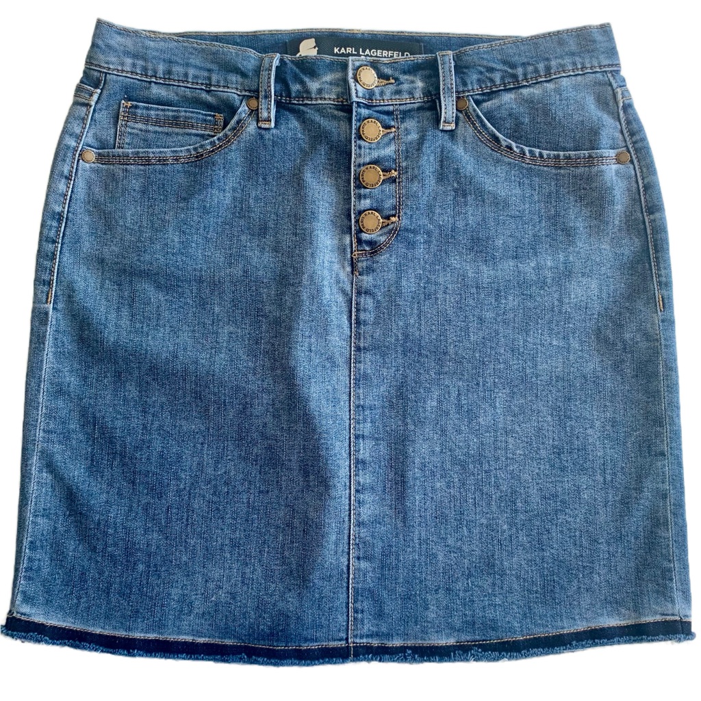 Karl Lagerfeld Paris Denim Skirt Size 6